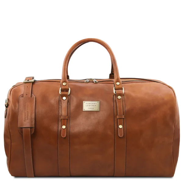 Francoforte Exclusive Leather Weekender Travel Bag