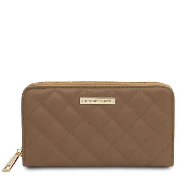 Penelope Exclusive zip around soft leather wallet