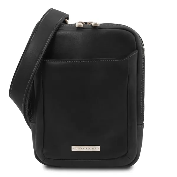 Mark Leather Crossbody Bag