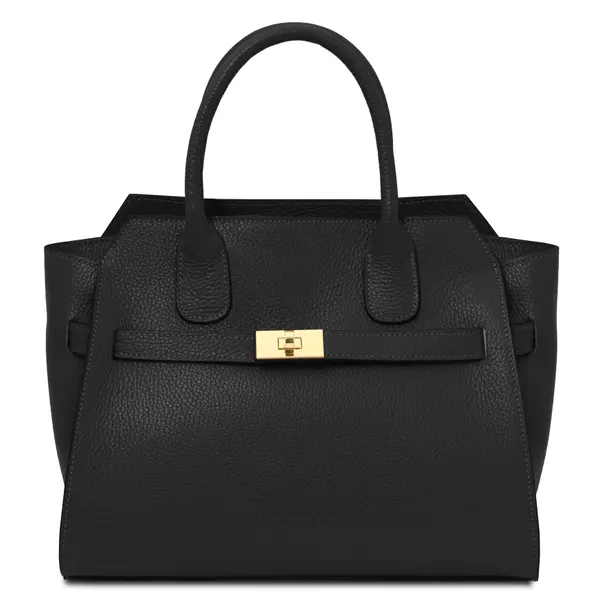 Origami Leather tote