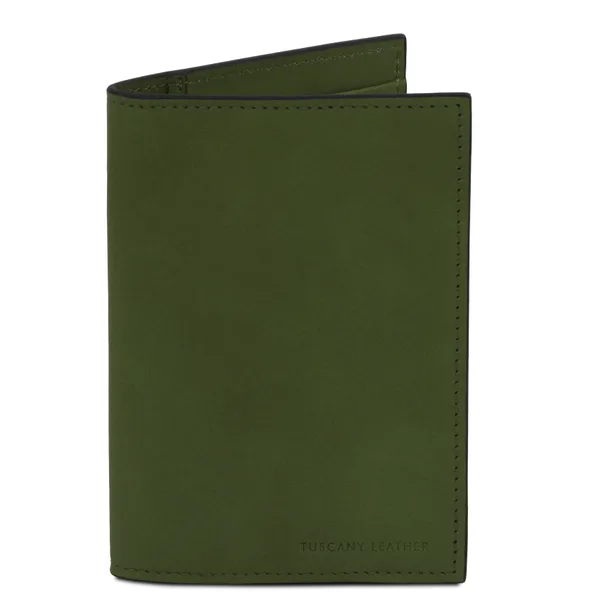 Leather passport cover