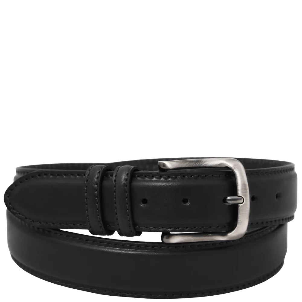Classic Tuscan padded leather belt 40mm - 115 cm