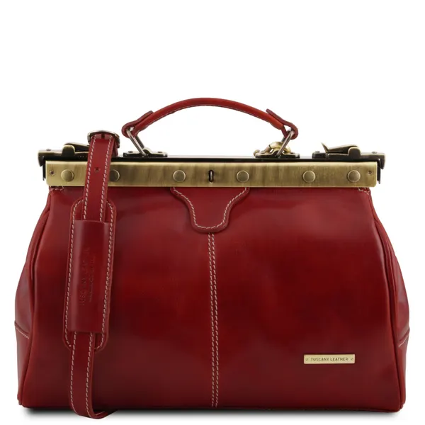 Michelangelo Doctor gladstone leather bag