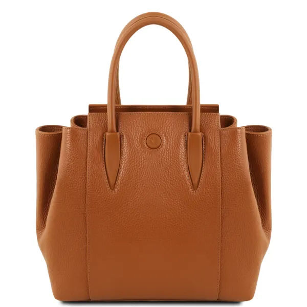 Tulipan Leather handbag