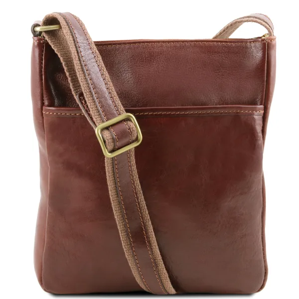 Jason Leather Crossbody Bag