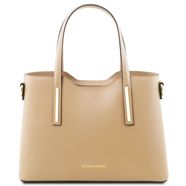 Olimpia Leather tote - Small size