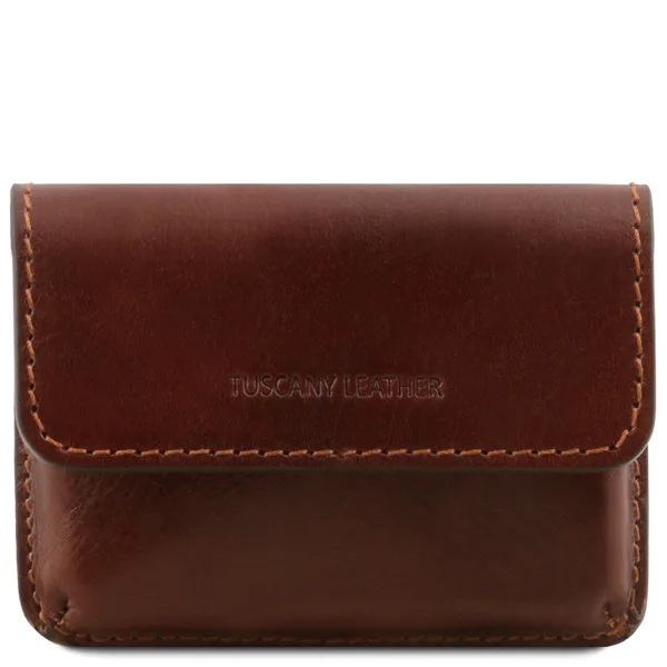 Exclusive leather business cards holder