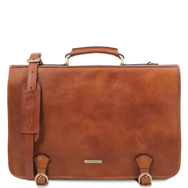 Ancona Leather messenger bag