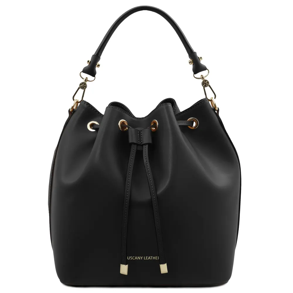 Vittoria Leather bucket bag