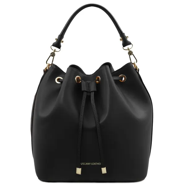 Vittoria Leather bucket bag