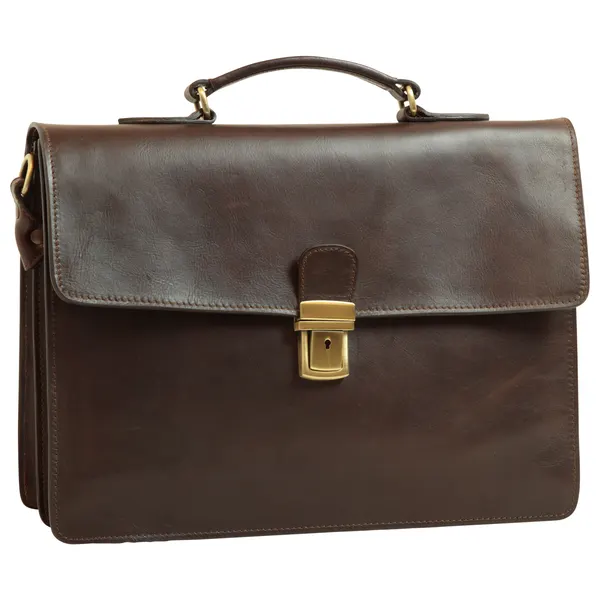 Leather computer bag for men