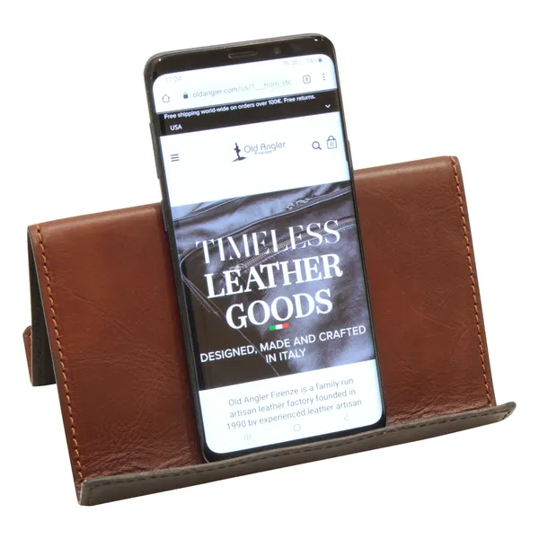 Leather Ipad and iphone stand