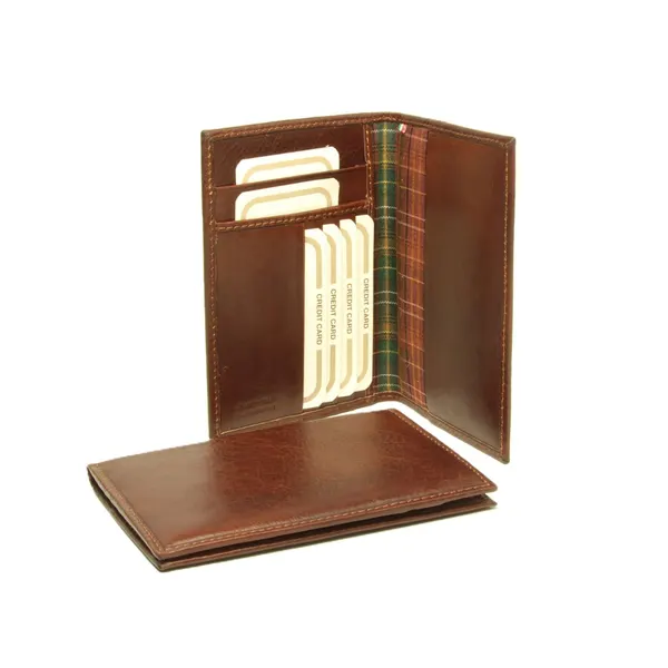 Leather passport holder